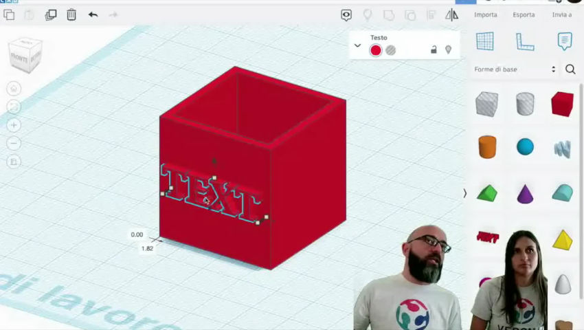 #9 - Stampa 3D / Tinkercad operazioni booleane episode artwork