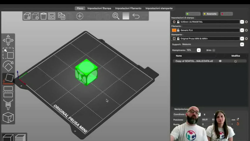#14 - Stampa 3D / PrusaSlicing Interfaccia grafica episode artwork