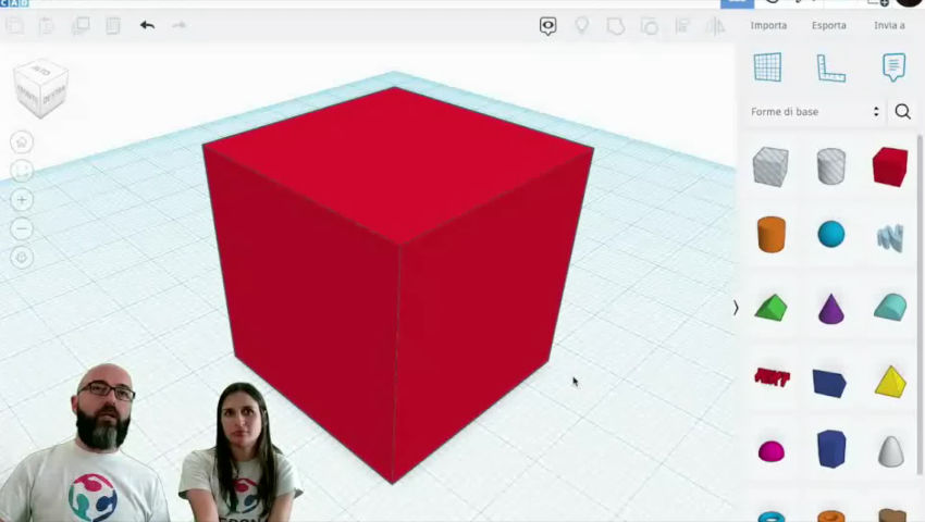 #7 - Stampa 3D - Tinkercad inziare un nuovo progetto episode artwork
